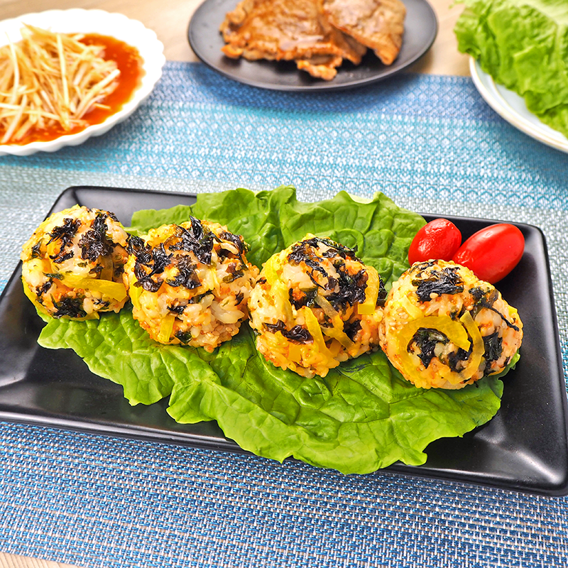 【B63】韓国おにぎりチュモクパプ