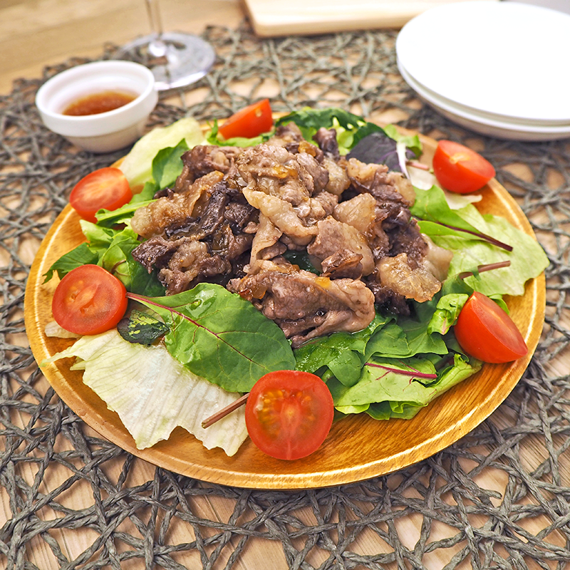 【B189】十勝すこやか牛を使ったサラダ仕立て