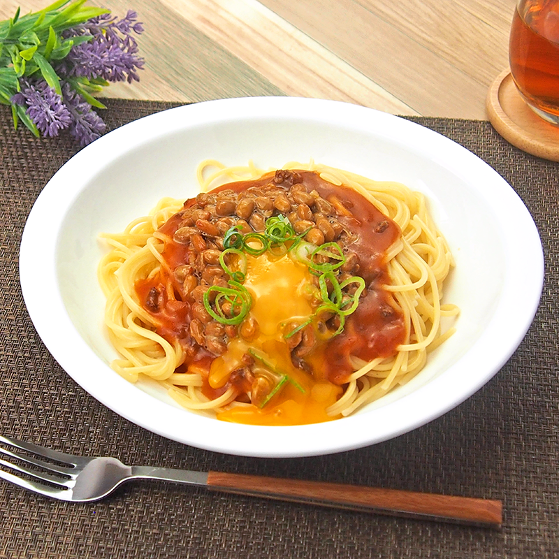 【B129】納豆ボロネーゼ