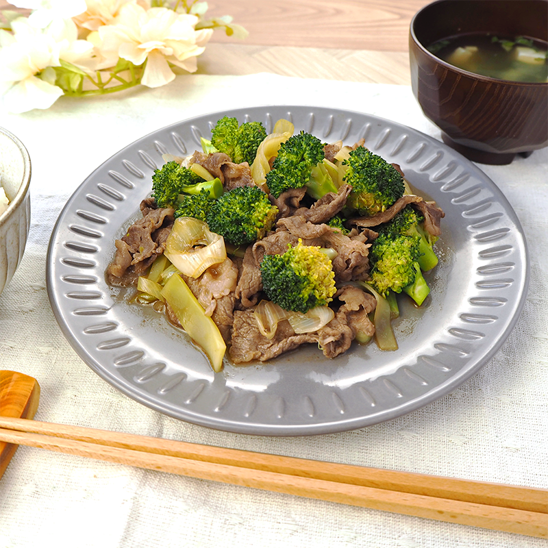 【H157】牛肉とブロッコリーのオイスター炒め